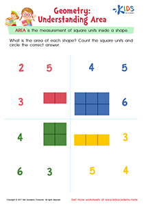 Area Formula Worksheet: Free Printable PDF for Children